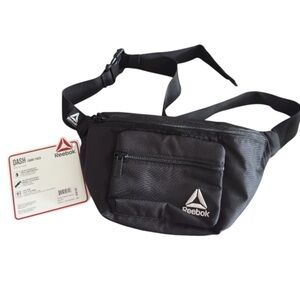 Reebok Black Dash Fanny Pack NWT Hiking Outdoor